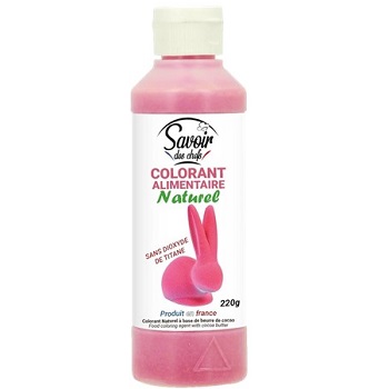 Deco-Relief Natural Velvet Coloured Cocoa Butter - Pink  220g